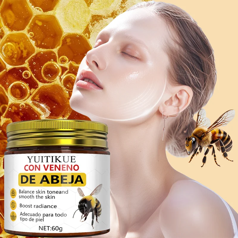 YUITIKUE Bee Venom   Balances skin tone and smooths the skin   Enhances radiance, suitable for all skin types