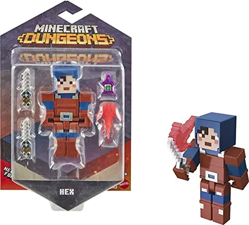 Minecraft Dungeons Large Hex Action Figure GNF18 