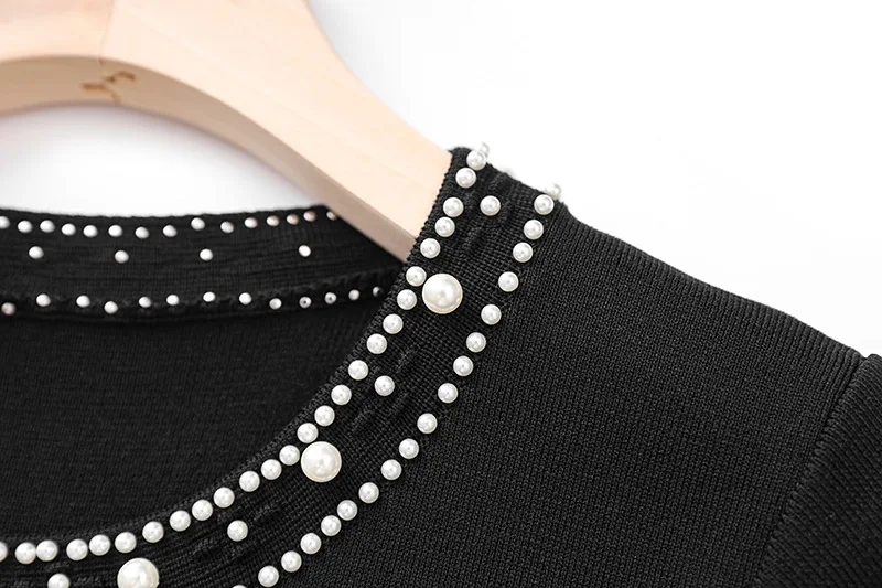 فستان خرز فرنسي فاخر 2025