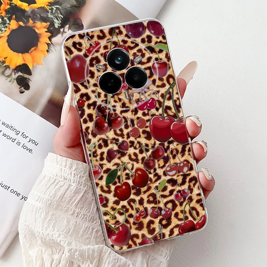 Beautiful Flowers Painted Soft Silicone Case - Enhanced Protection