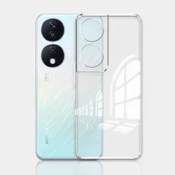 Clear Soft Silicone Shockproof Phone Case - Enhanced Protection - Honor 90 Smart (Clear)