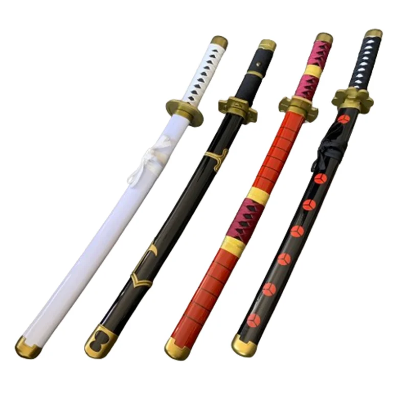 Cosplay Roronoa Zoro Enma Bamboo Assemblato 30 Pollici Katana Sword Gioco Di Ruolo Anime Modello Di Arma 75Cm