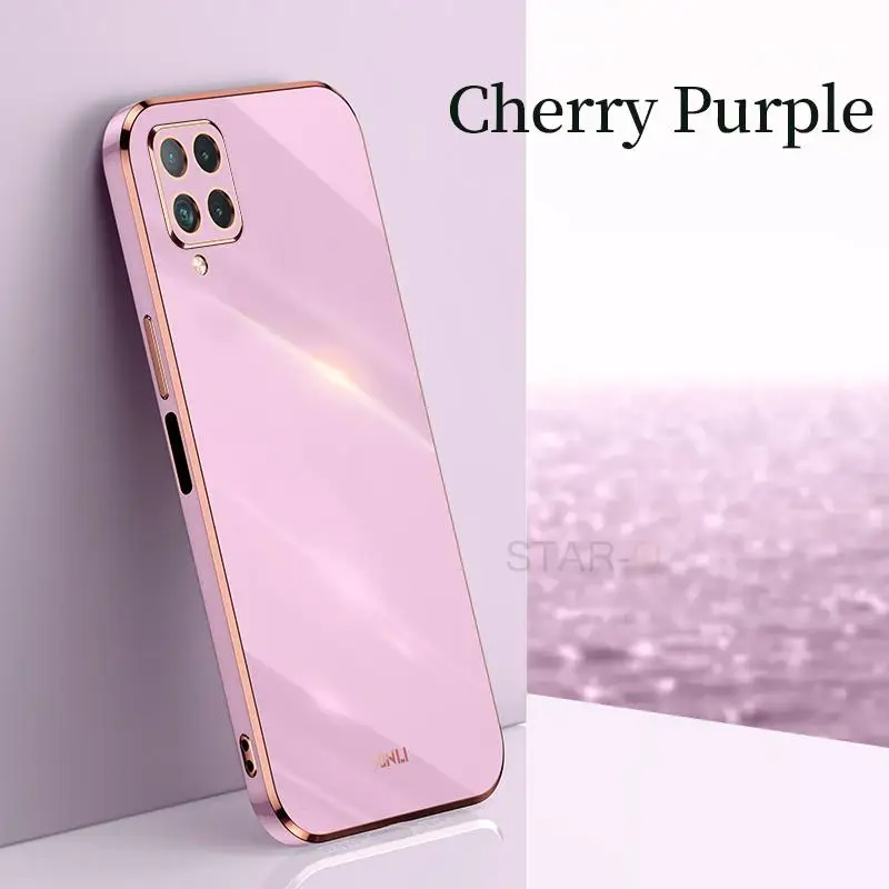 Luxury Plating Ring Holder Silicone Phone Case with Stand