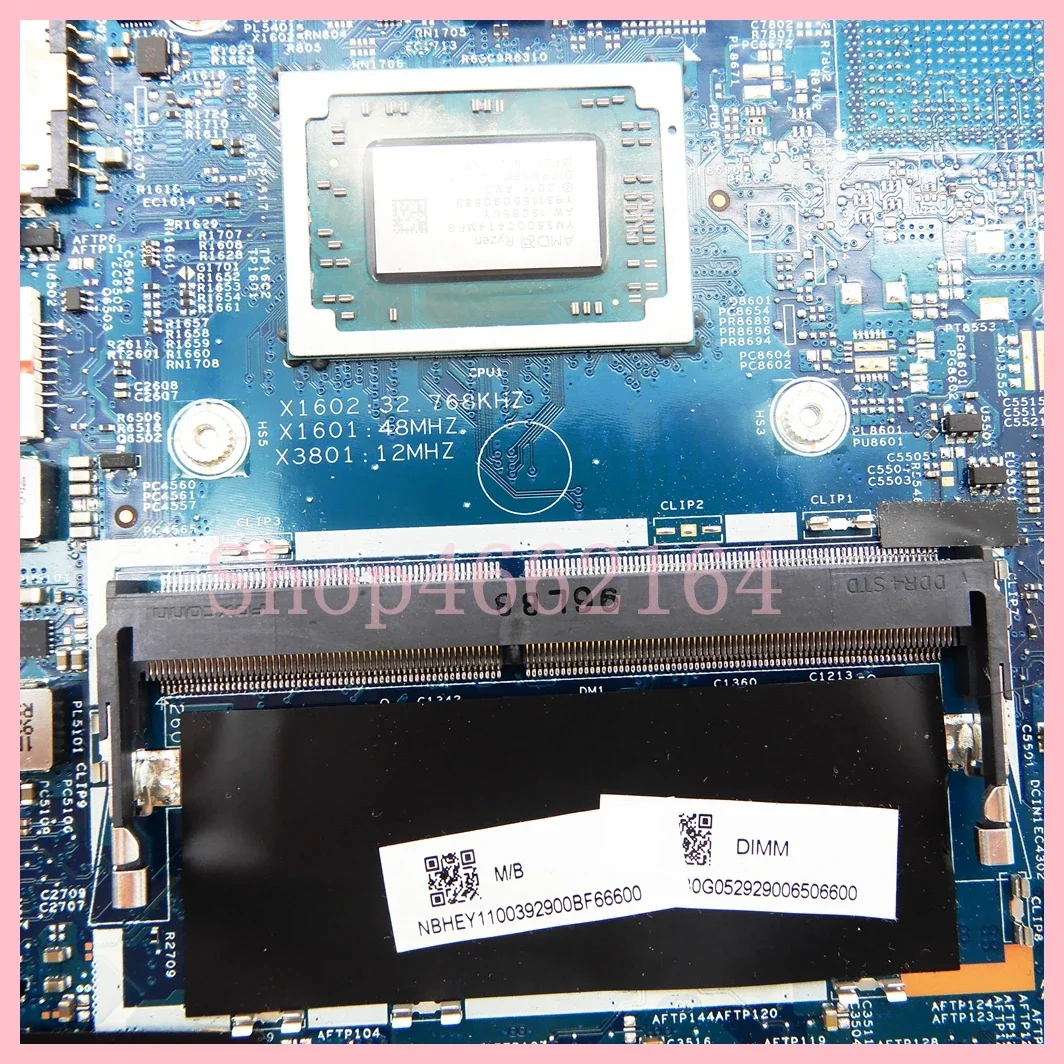 Placa-mãe para Laptop Acer 188481 com An300u R33500 R5-3500 Cpu 4gb de Ram Swift Sf31441 Sf314-41g Notebook Mainboard - Imagem 4