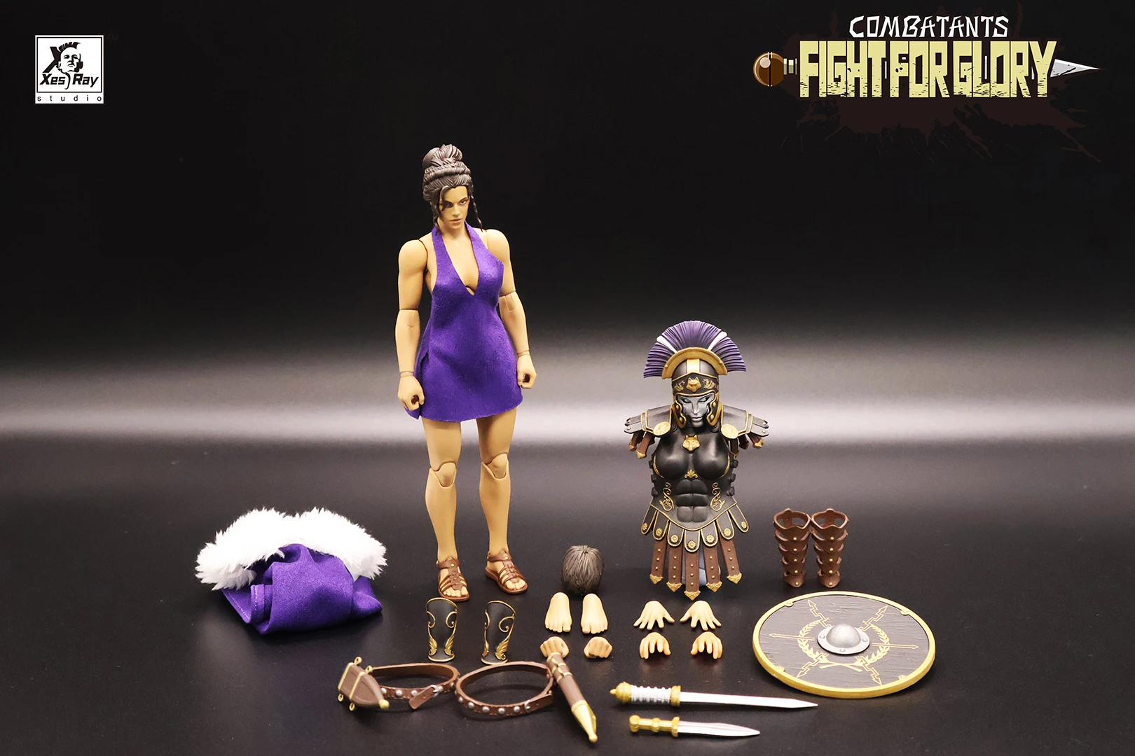 XesRay Fight for Glory Action Figure, Roman Guard Collect, Anime