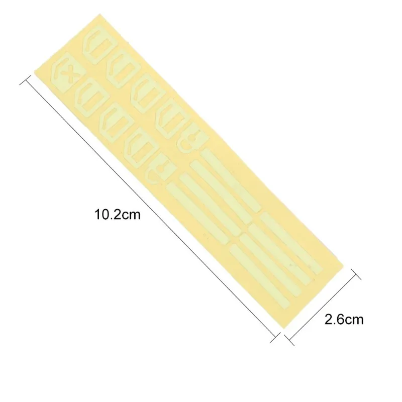 Car Window Button Luminous Sticker Lifter Switch Night Fluorescent Decals Cars Interior Stickers Auto Accessories car sticker