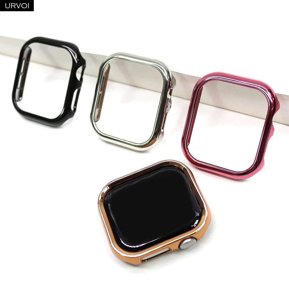 URVOI Electroplated Anti-Scratch Apple Watch Bumper Cover