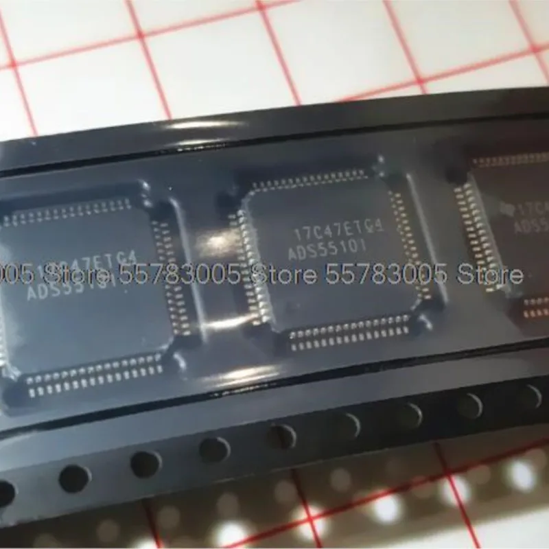 

2 шт. Новый Шелковый экран ADS5510IPAP ADS5510I QFP64