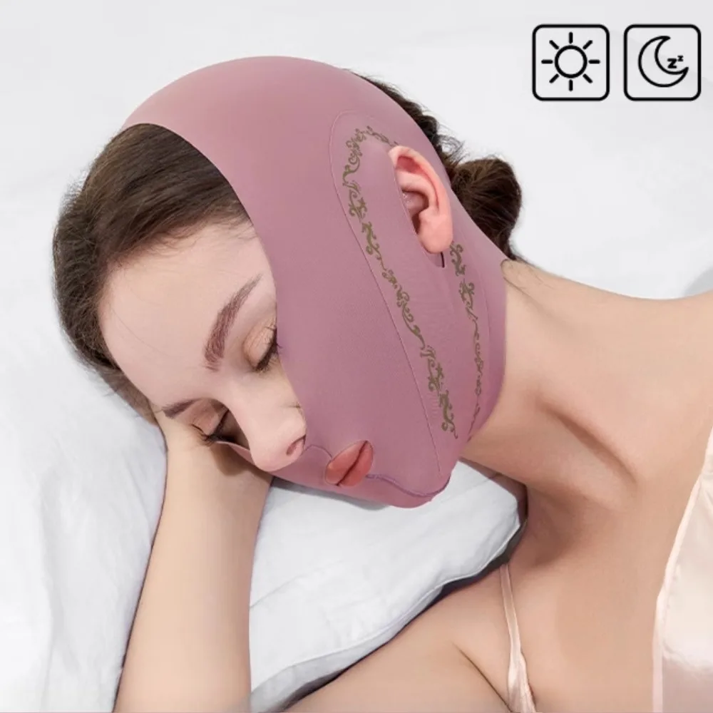 Face Slimming Bandage V Line Face Shaper Chin Cheek Lifting Belt Anti Wrinkle Band Facial Massage Strap Skin Care Tools