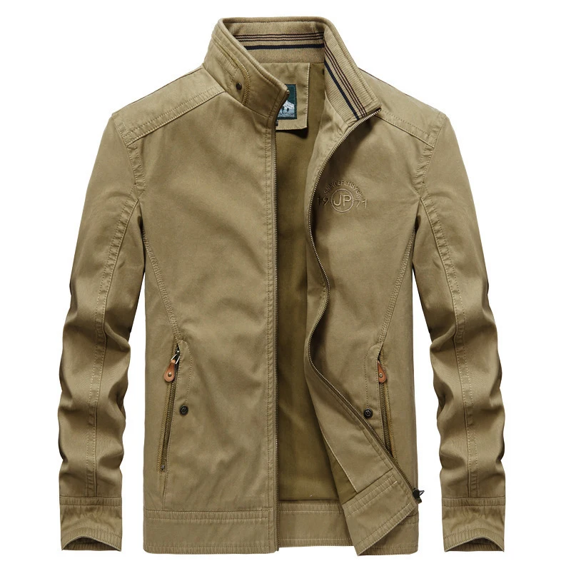 DIMUSI-chaquetas de bombardero para hombre, prendas de vestir informales, rompevientos táctico de senderismo, abrigos militares de algodón, ropa de otoño, nuevo