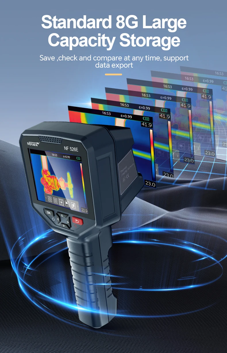 NOYAFA NF-526E Infrared Thermal Imager Camera 256 x192 25HZ High Sensitive Indus