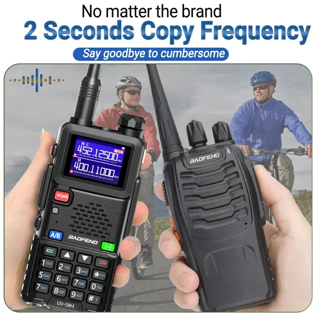 Baofeng UV-5RH 10W Full Band Walkie Talkie 4