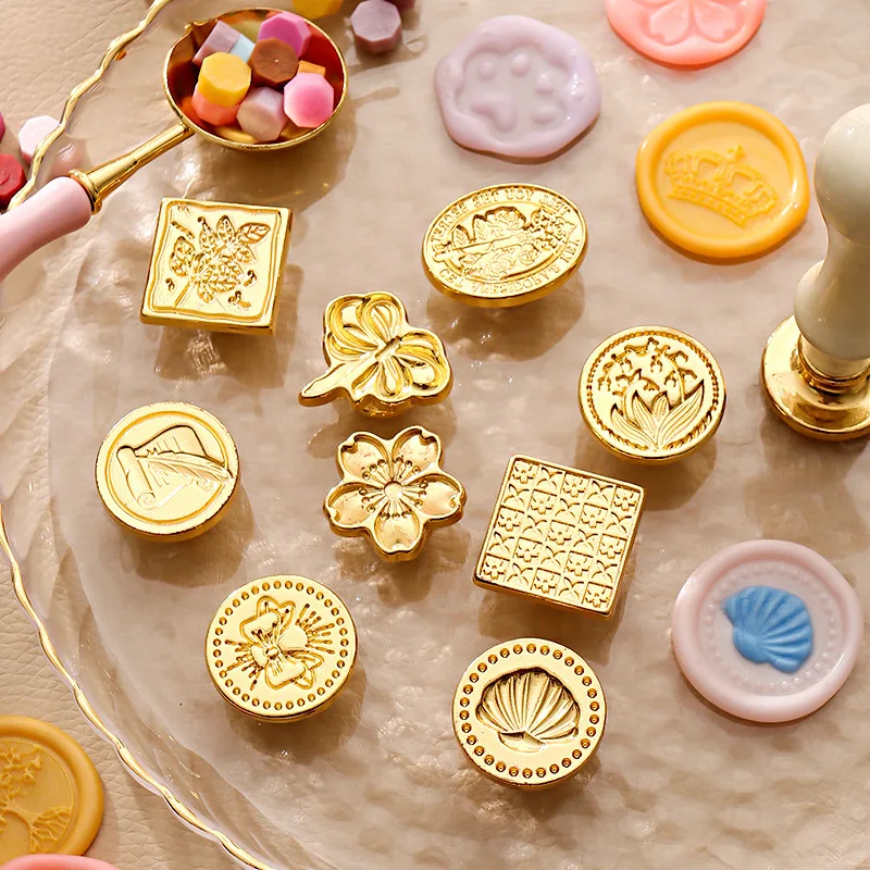 Wax Seal Stamp 3D embossed vintage craft for card DIY wedding invitation gift packing scrapbook sealing