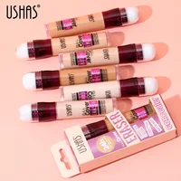 Tête d'éponge anti-cernes pour le visage, fond de teint liquide mat, contrôle de l'huile, BB crème longue durée, cosmétiques éclaircissants imperméables 6