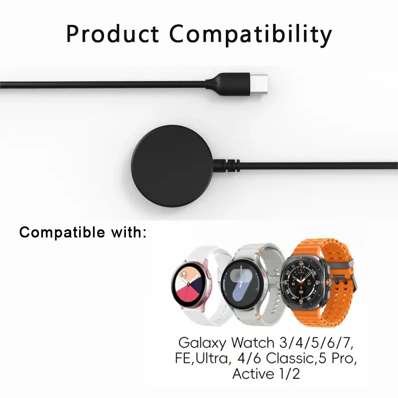 Premium Charger for Samsung Galaxy Smartwatches