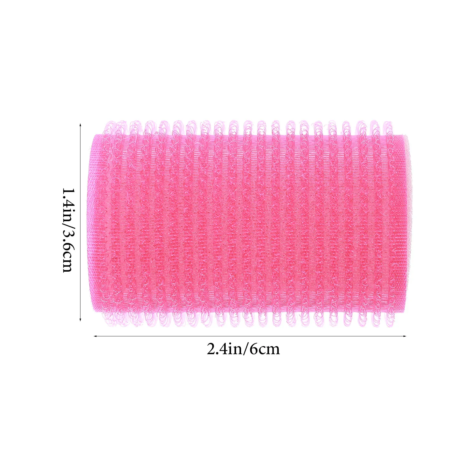 12pcs Self Adhesive Hair Curler Sponge Rollers Temporary Styling Tool Soft Curling Suitable All Hair Types Dry Wet
