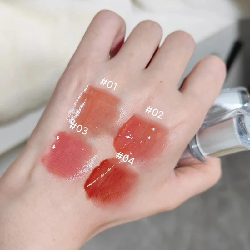 Judydoll Jelly Mirror Lip Glaze Natural Moisturizing DuDu Lip Nude Gloss Lasting Water-light Lipstick Makeup Cosmetics
