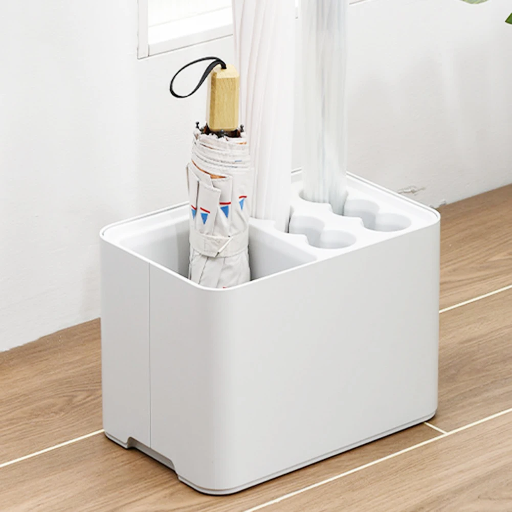 Umbrella Holder Umbrella Storage Rack Household Umbrella Stand Shelf Umbrella Holder Storage Shelf Rack Organizer for Office Home Water Draining