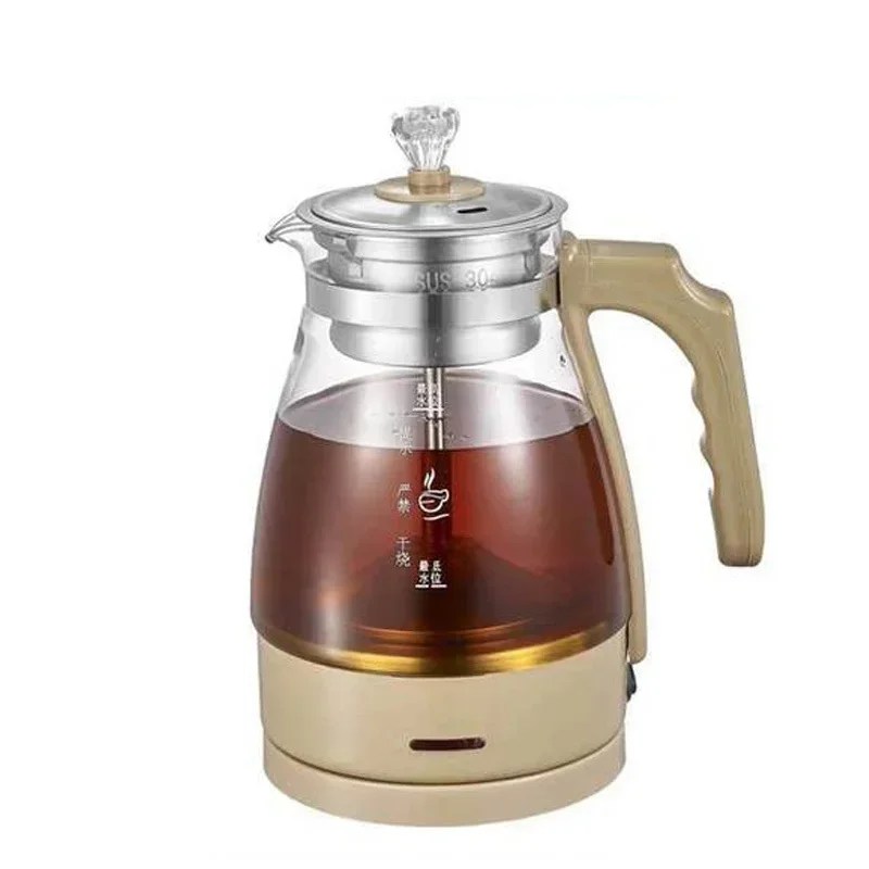 Teapots Electric Kettle Glass Infuser Kettle Thermo Pot Coffee Water Boiler 220v Kitchen Water Appliances Tea Smart