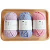 50g/ball 100% Pure Cashmere Yarn Warm Colorful Thick Yarn Alpaca Wool Hand Knitting Warm Sweater Hat Knitted Scarf Supersoft 5