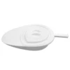 Portable Bedpan Stable with Handle Comfortable Fracture Reusable Universal with Cover Easy Clean Bed Pan for Old Man Patients 6