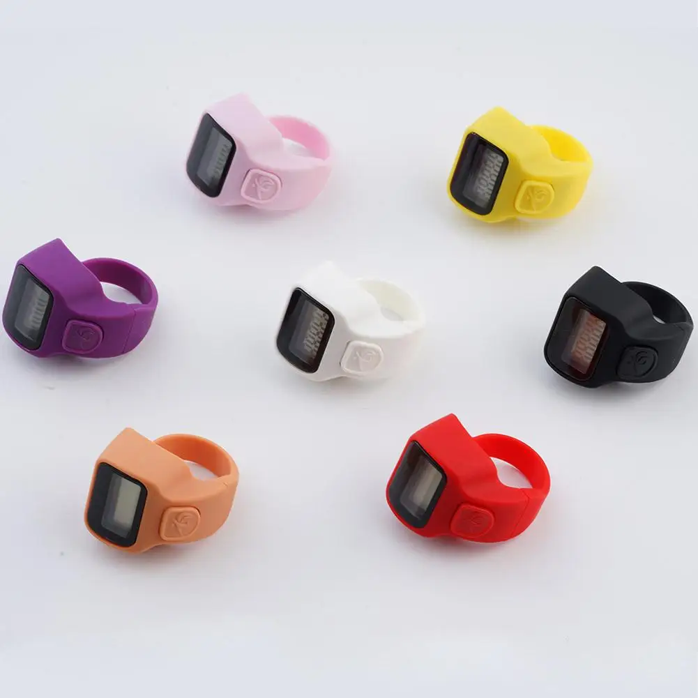 Finger Counter W/ Compass Islamic Tasbih Digital LED Electronic Handheld Tally Counter Clicker Ring hand tally counter electronic counter