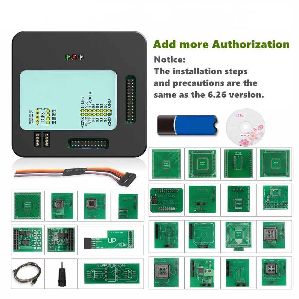 V5.55 XPROG-M V6.50 V6.26 Full Adapter Auto ECU Chip Tuning Programmer Xprog M 5.55 6.12 6.26 6.50 Metal Box X-PROG automotive diagnostic scanner