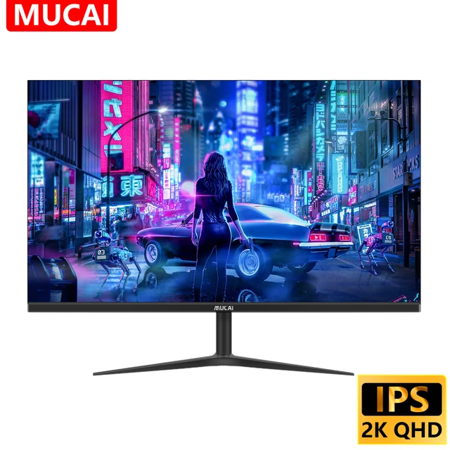 Mucai 27 Inch Monitor 2k 144hz Ips Pc Lcd Display Qhd 165hz