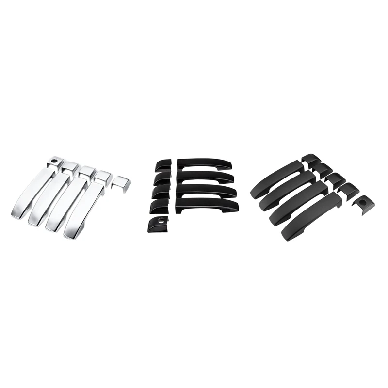 

9 шт., наклейки на дверную ручку автомобиля Land Rover Range Rover L322 2002-2012