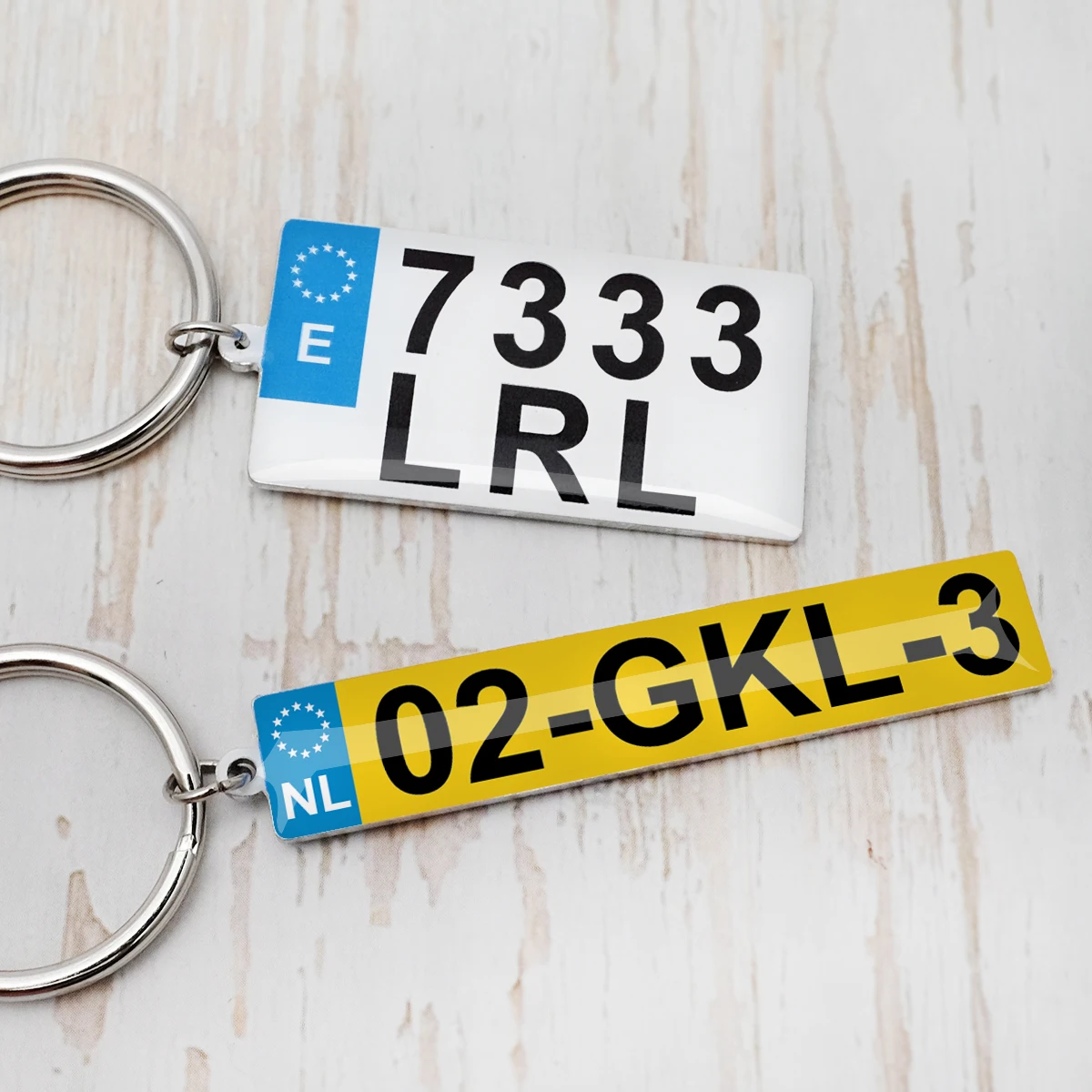 Custom Car Plate Keychain,personalized Car Number Plate Keyring,number
