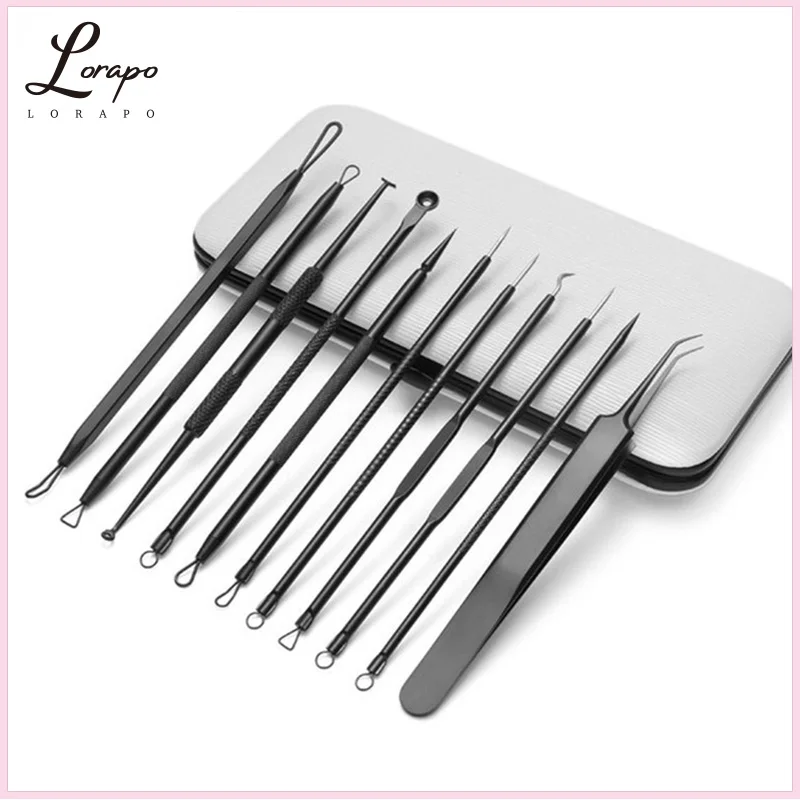 8/6/5PCS Acne Needle Blackhead Cleaner Stainless Steel Removal Deep Cleansing Set Facial Skin Care Tools |