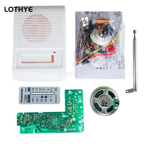 CF210SP FM AM Radio Assembly Kit DIY Teaching Experiment Electronic Assemble Set Kit Production Welding Training Laboratory - Image 3