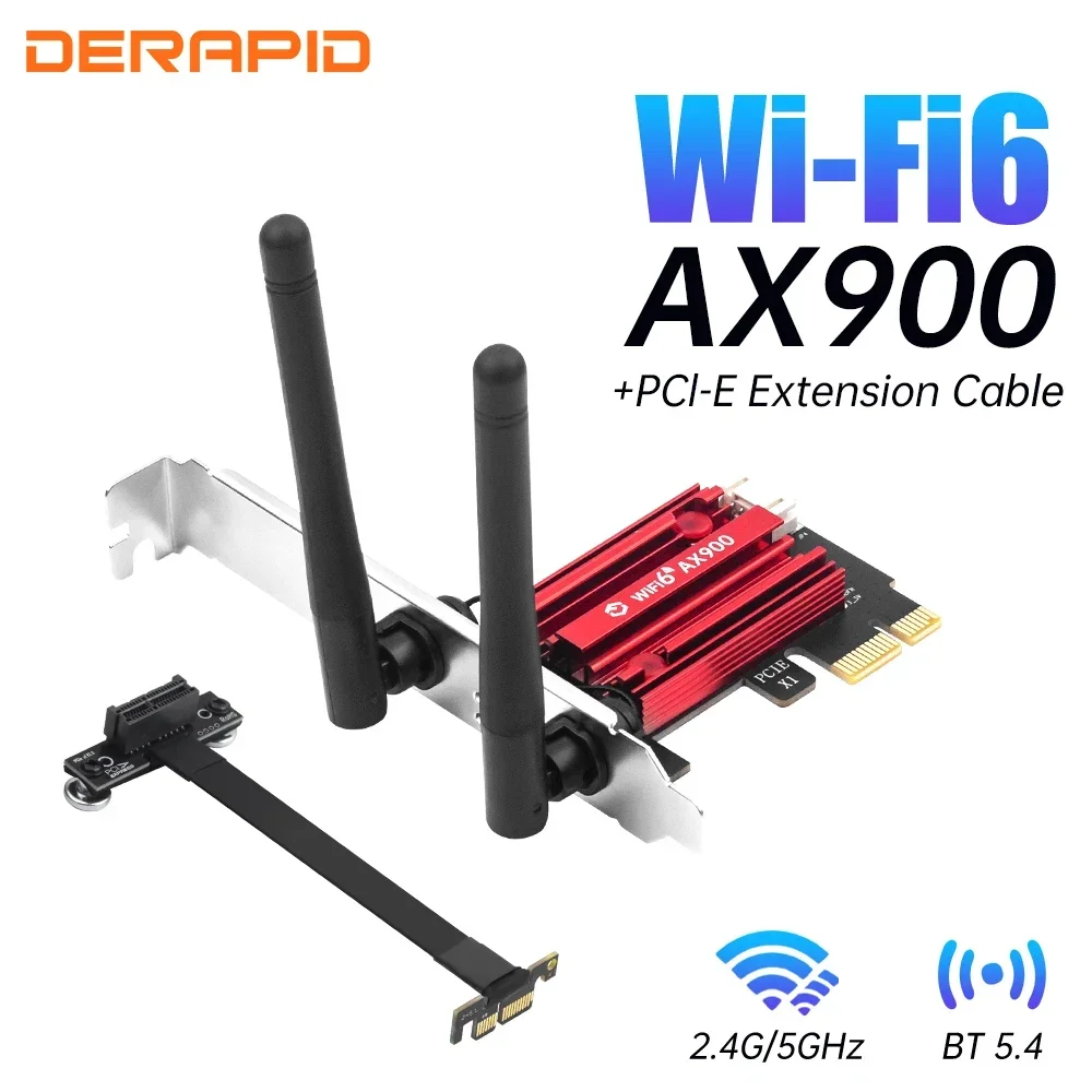 การ์ด Wi-Fi 6 ความเร็วสูง สำหรับคอมพิวเตอร์