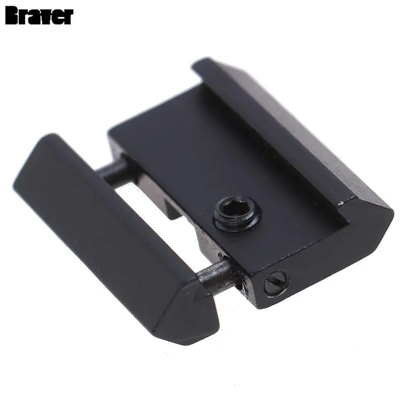 Tactical Scope Adapter Mount Base 11mm Dovetail to 20mm Weaver Picatinny Rail Mount Hunting Rifle Ring Converter Accessory