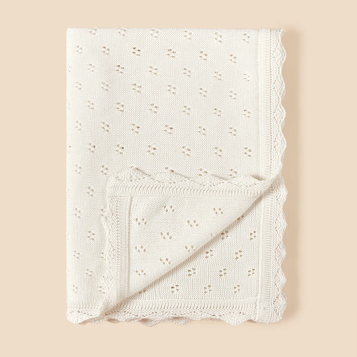 Knitted Baby Blanket Summer Newborn Swaddle Wrap Baby Receiving Blankets Cotton Soft Boy Girl Infant Crib Sleeping Blanket swaddle blanket cotton swaddle cotton knit blanket knit blanket