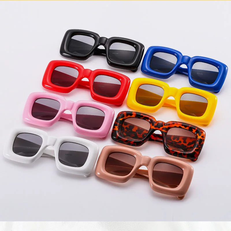 Children's Fashion Square Sunglasses Cute Baby Protective Sun Glasses Boys And Girls UV Protection Eyewear UV400 Goggles kids sunglasses,children sunglasses