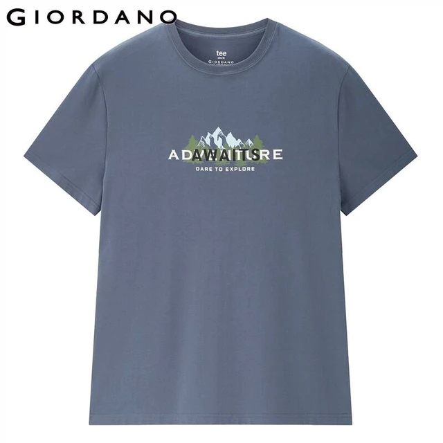 T-shirts  Tshirts - Giordano Men T-shirts High-tech Short Sleeve