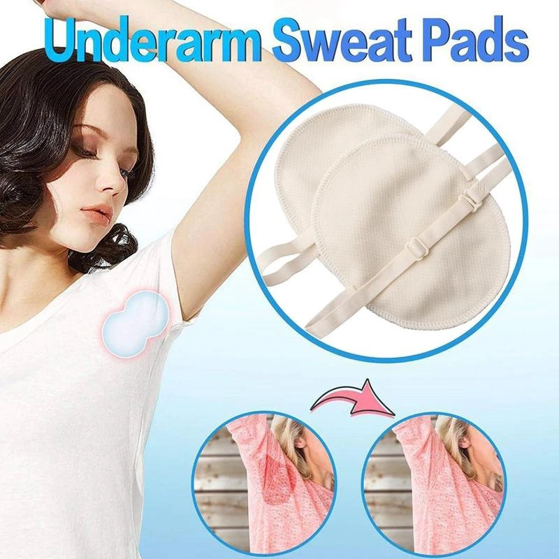 

Underarm Sweat Shield Pad Washable Armpit Absorbing Sweat Guards Strap Antiperspirant Underarm Sweat Pads Anti PerspirationPatch