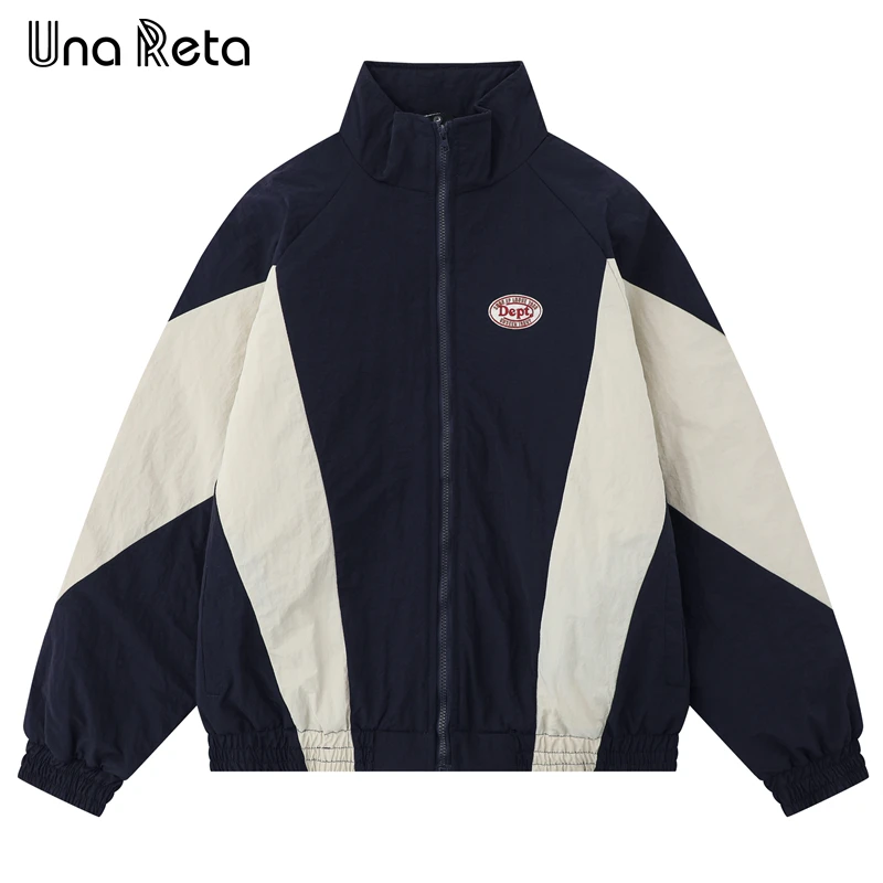 

Una Reta Autumn Winter Men Coat New Casual Cotton Parka Coat Streetwear Men Clothing Hip Hop Loose Couple Jacket