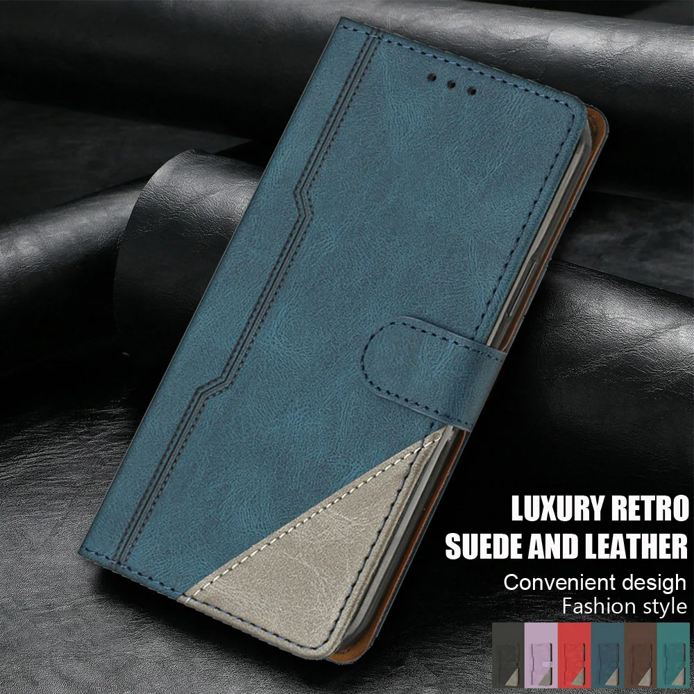 Luxury Wallet Case Leather Magnet Book Cover