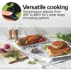 Electric Skillet with PFAS-Free Durathon Ceramic Coating, Removable 12x15” Pan, Adjustable Temperature 5