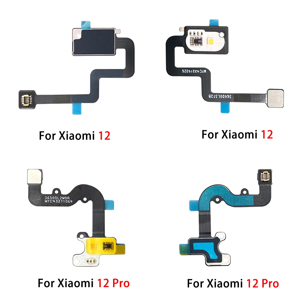 

Original For Xiaomi Mi 12 Pro Proximity Distance/ Ambient Flsh Light Sensor Flex Cable Replacement Parts