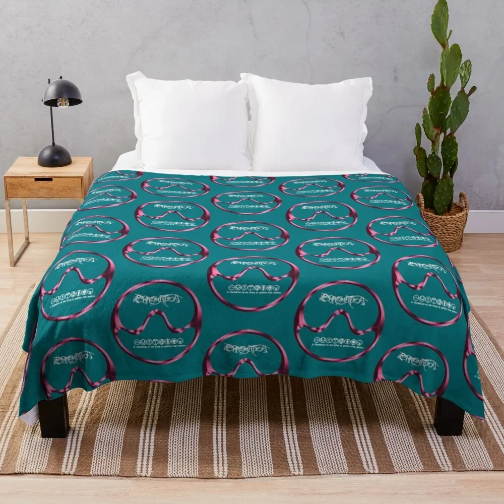 

Chromatica Title, Sine, Slogan and Tribes Throw Blanket Flannels Blanket Custom Blanket Quilt
