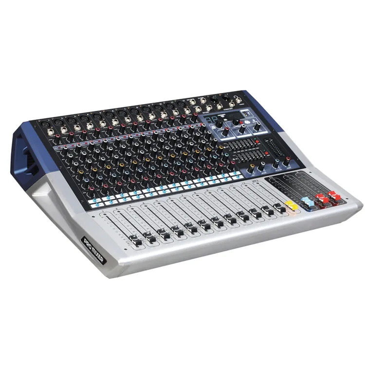 

8 channel photon mini mixer for stage dj