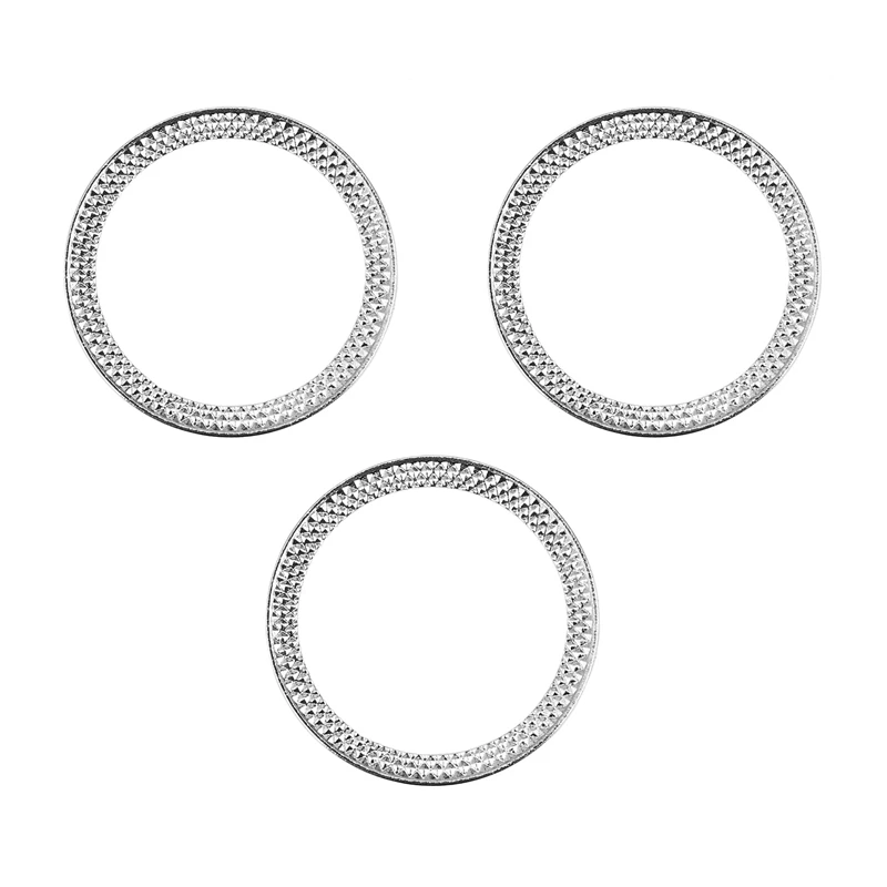 3X Engine Start Storage Switch Button Ring Trim Cover Per Land Rover Range Rover Sport 2014-2018 Range Rover- L405