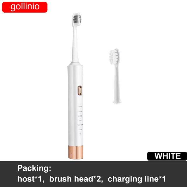 Electric Toothbrush Usb fast charging GL62A Adult  electr teeth brush Rechargeable prodent  Replacement Head case