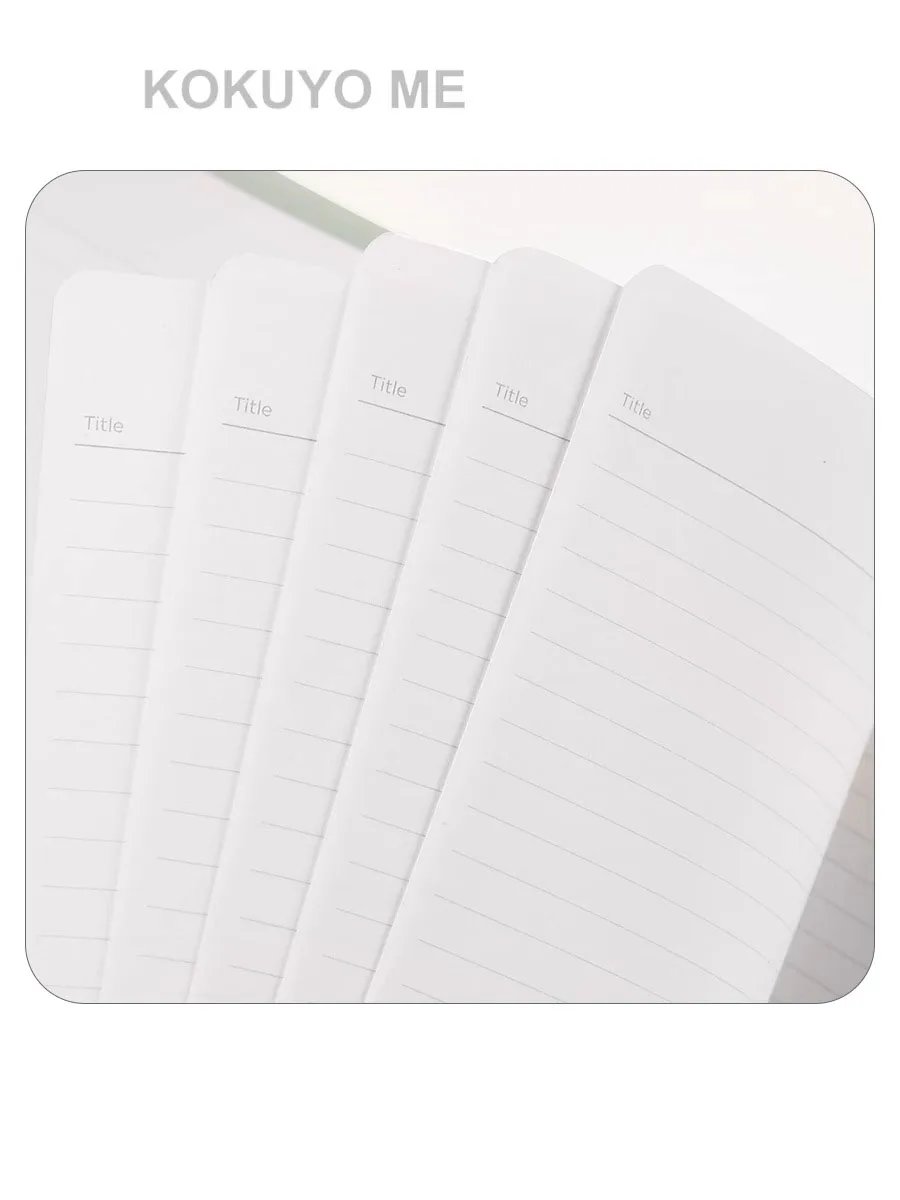 Japonês Kokuyo Book Binder ME Series Smartring Mais Anel Folha Solta Destacável b5 Bobina Leve e Fina Núcleo Substituível 1pc - Imagem 4