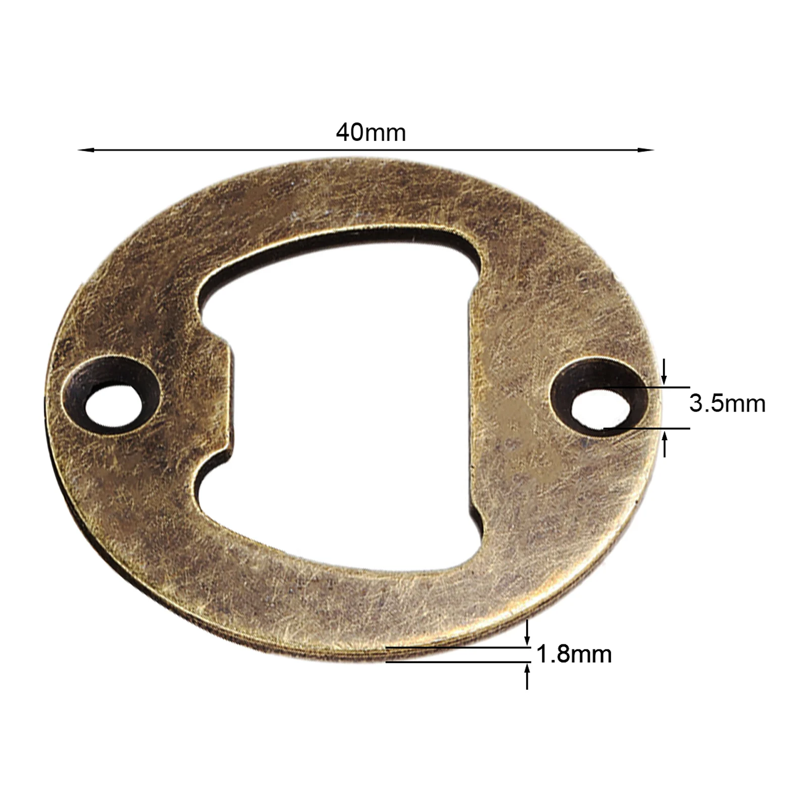 Bottle Opener 2/5/10 Pcs Round Bottle Opener Insert 40mm Wine Beer Opener Bar Drinking Accessories Screws Home Kitchen Party Supplies