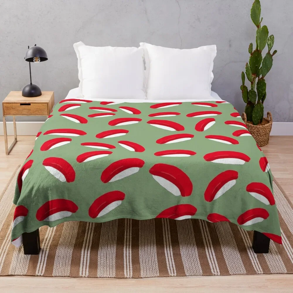 

Sushi Sushi Sushi Throw Blanket For Baby Kid'S Blankets For Bed decorative Blankets