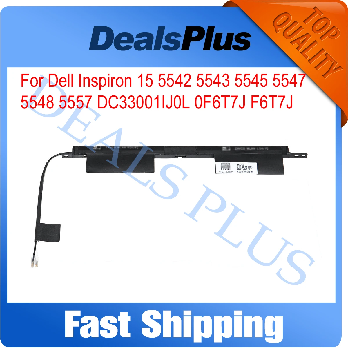 

New Replacement Laptop Wifi Antenna Cable For Dell Inspiron 15 5542 5543 5545 5547 5548 5557 DC33001IJ0L 0F6T7J F6T7J